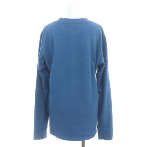 HYSTERIC GLAMOUR ヒスガール プリントTシャツ ロンT カットソー 長袖 F 青 ブルー