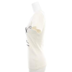 HYSTERIC GLAMOUR KINKY JEANS プリントTシャツ クルーネック 半袖 F オフホワイト