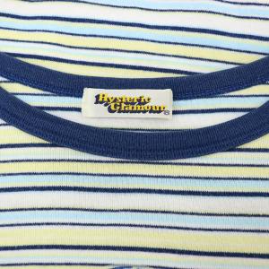 HYSTERIC GLAMOUR ボーダー ヒスガール リンガーロンT カットソー Tシャツ 長袖 F マルチカラー