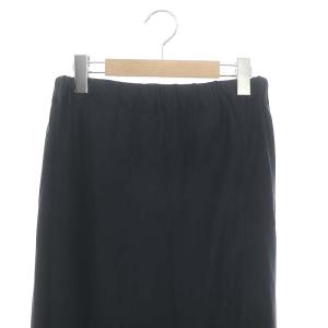 Plage Fibrilマーメイドスカート ロング 38 M 黒 ブラック