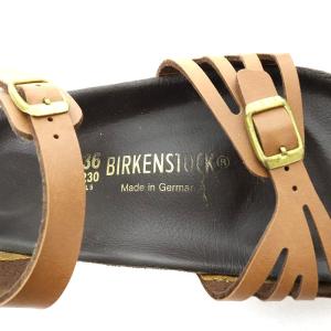 BIRKENSTOCK BALI サンダル アンクルストラップ 36 23cm 茶 ブラウン