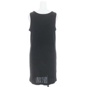 JUNYA WATANABE コムデギャルソン シアー タンクトップ チュニック ノースリーブ S 黒 ブラック