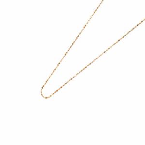 agete Classic K18 YG Neck Chain ネックレス ペンダント チェーン イエローゴールド 14071115001-03-999
