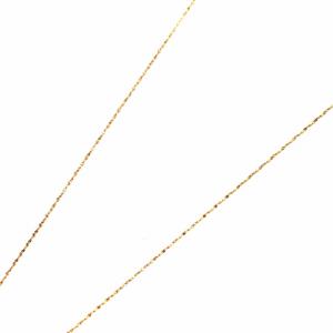 agete Classic K18 YG Neck Chain ネックレス ペンダント チェーン イエローゴールド 14071115001-03-999