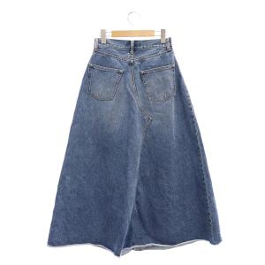 MADISONBLUE 5POCKET LONG SKIRT DENIM S ブルー