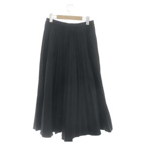 MARNI プリーツ 変形 スカート ロング 40 黒 ブラック GOMA0362F0