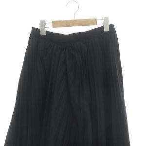 MARNI プリーツ 変形 スカート ロング 40 黒 ブラック GOMA0362F0