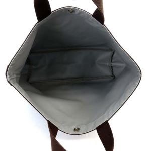 Hervé Chapelier 704C コーデュラナイロン スクエアトートバッグ B5サイズ M 青 ブルー ダークブラウン