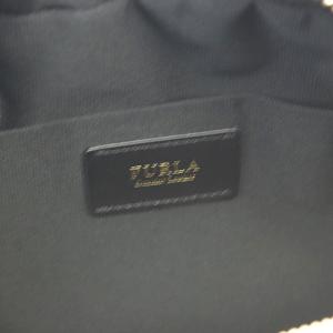 FURLA アヴリルショルダーバッグ レザー 黒 ブラック