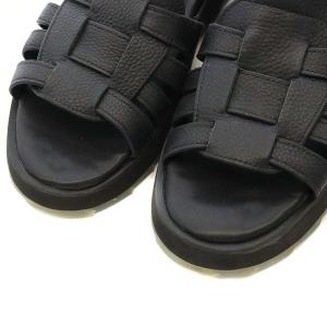 emu Bremer グルカサンダル レザー シャークソール 8 25.0cm 黒 ブラック W13059 /DO