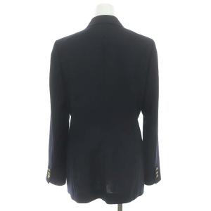 ANAYI 22SS ウール 金ボタン ジャケット テーラード ブレザー 38 M 紺 ネイビー