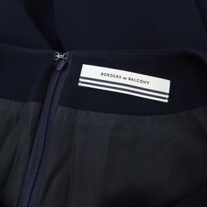 BORDERS at BALCONY グレースショルダーブラウス カーキ38