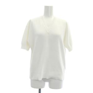 24SS Bristol Cotton Karenia VNK ニット セーター Vネック 五分袖 S