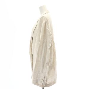 Spick&Span 24SS リネンエアリージャケット テーラード 38 生成り エクリュ