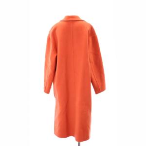 BEAUTY&YOUTH UNITED ARROWS 22AW リバーコート チェスター ロング アウター ウール S オレンジ