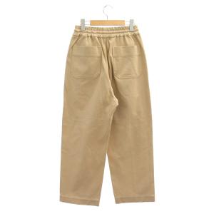 Shinzone コットンウエストギャザー トラックボーイパンツ ストレート S ベージュ