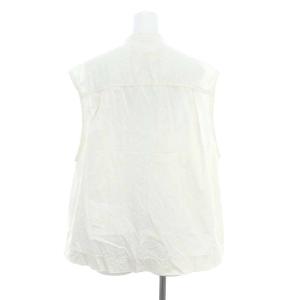 TODAYFUL 23SS Flappocket Cotton Vest ベスト 前開き F 白 ホワイト /HK OS