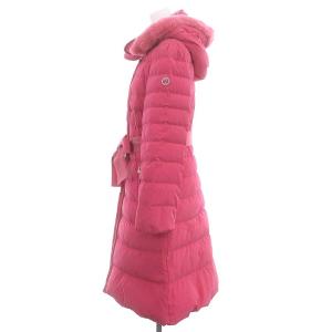 M'S GRACY ファー ダウンコート 40 ピンク