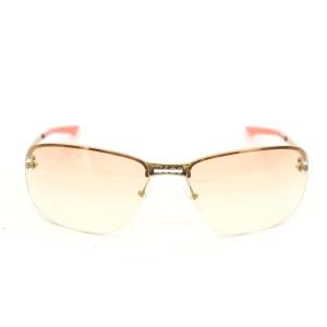 Christian Dior ADIORABLE サングラス アイウェア メタルフレーム グラデーションレンズ 6416 茶 ブラウン