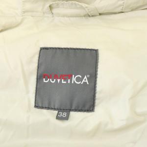 DUVETICA KAPPA ダウンコート ミドル丈 ラクーンファー 38 S カーキグレー