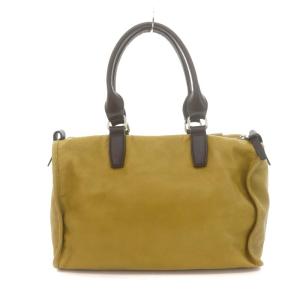 Longchamp トートバッグ レザー クミン /MI OS