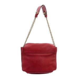 Chloe サリー ショルダーバッグ レザー 赤 レッド OH