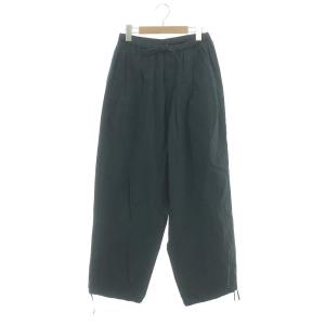 Natural dye air ventile over pant パンツ ワイド テーパード イージー