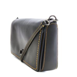 COACH ショルダーバッグ レザー 黒 ブラック 20215