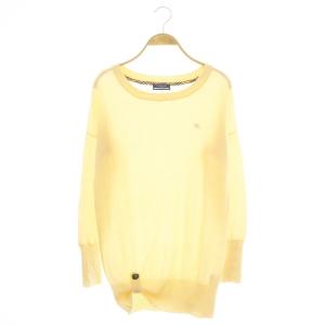 ニット チュニック 長袖 38 アイボリー