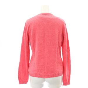 BURBERRY BLUE LABEL ロゴ刺繍 アンサンブルニット カーディガン 38 M ピンク