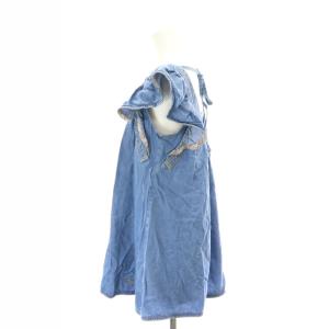 BURBERRY BLUE LABEL ノバチェック デニム チュニック 38 M インディゴ