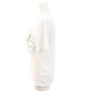COMME des GARCONS COMME des GARCONS リボン ディテール Tシャツ カットソー 半袖 XS 白 ホワイト /NR OS