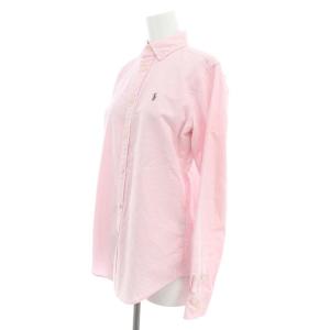 RALPH LAUREN CLASSIC FIT BD シャツ ボタンダウン 長袖 2 ピンク