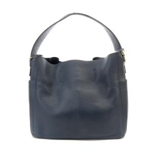 FURLA カプリッチョ M ホーボーバッグ トートバッグ ショルダーバッグ 2way レザー 青 ブルー