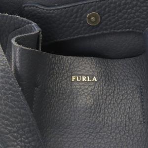 FURLA カプリッチョ M ホーボーバッグ トートバッグ ショルダーバッグ 2way レザー 青 ブルー