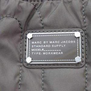 MARC by MARC JACOBS トートバッグ ナイロン ロゴ刺繍 グレー