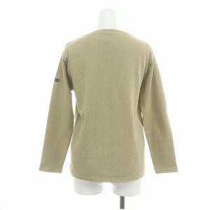 SAINT JAMES OUESSANT バスクシャツ カットソー 長袖 ボートネック XS ベージュ /DO OS