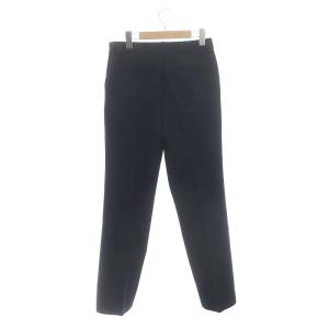 EVERYDAY I LIKE Slim Flare パンツ ウール フレア 36 紺 ネイビー