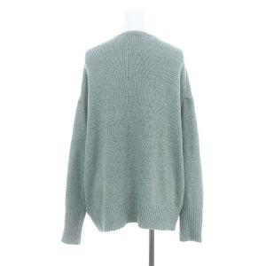JOURNAL STANDARD relume 24SS テープヤーンニュアンスプルオーバー ニット カットソー 長袖 F ミントブルー