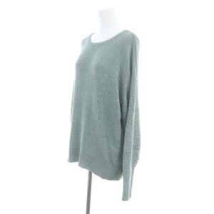 JOURNAL STANDARD relume 24SS テープヤーンニュアンスプルオーバー ニット カットソー 長袖 F ミントブルー