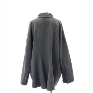 ENFOLD 23AW V NECK BLOUSE ブラウス シャツ 長袖 プルオーバー 38 M グレー