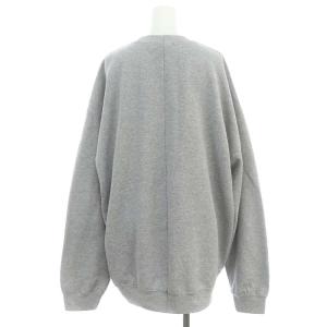 Deuxieme Classe 23AW SKIN別注 BTN Design Sweat プルオーバー スウェット カットソー 長袖 裏起毛 グレー 黒 ブラック