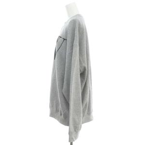 Deuxieme Classe 23AW SKIN別注 BTN Design Sweat プルオーバー スウェット カットソー 長袖 裏起毛 グレー 黒 ブラック