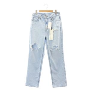 スピックアンドスパン取り扱い 23SS THE HIM デニム パンツ ジーンズ ダメージ加工 24 S