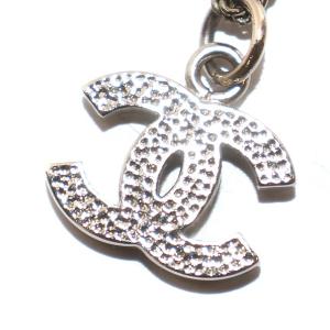 CHANEL ココマーク ペンダント シルバー色
