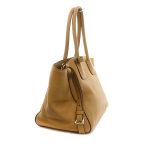 PRADA VITELLO PHENIX トートバッグ ショルダーバッグ 2way ブラウン BN2795