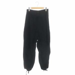 23SS micro shrink lawn military pants ミリタリーパンツ ワイド 裾ドロスト