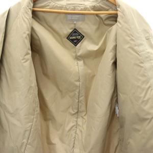 MARGARET HOWELL ゴアテックス中綿ステンカラーコート アウター ロング 総裏地 S ベージュ