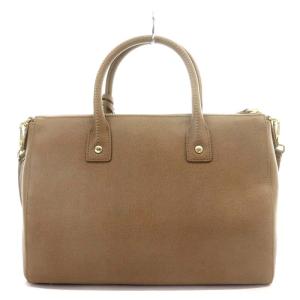 FURLA リンダM レザー 2WAY トートバッグ ハンドバッグ セミショルダーバッグ グレージュ