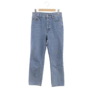 24SS スリム クロップドデニム パンツ ジーンズ 34 ライトブルー /MF OS